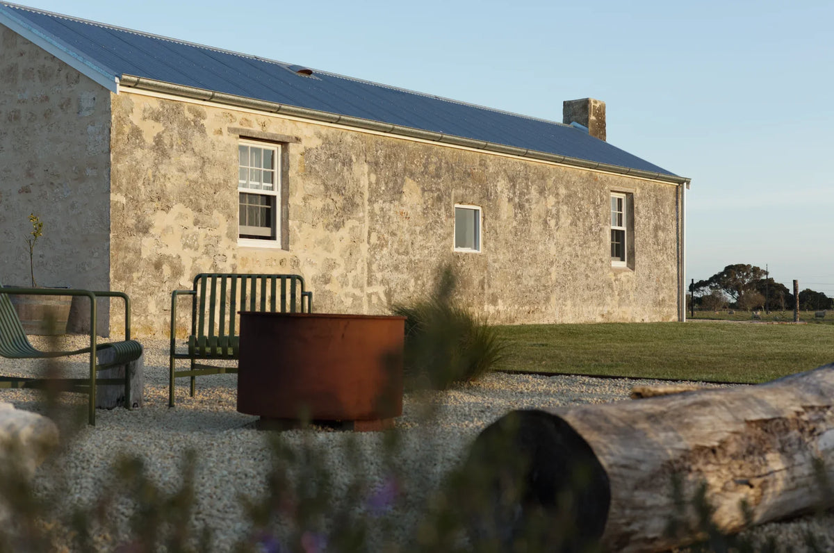 Stay in this luxurious stone & wool haven