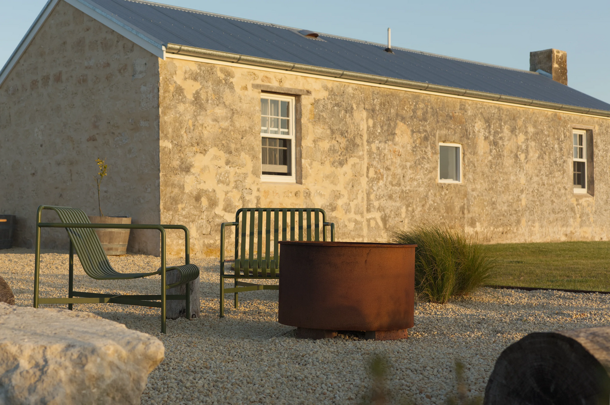 Stay in this luxurious stone & wool haven